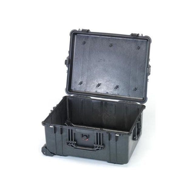 エスコ 553x424x270mm/内寸 防水ケース（黒/ウレタン無） ESCO
