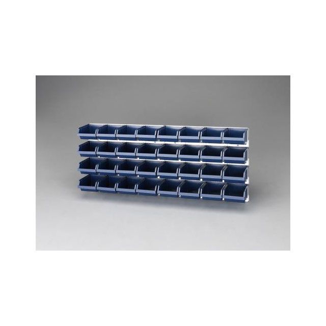 エスコ 1040x440mm パーツトレーセット（壁面用・32トレー付） ESCO