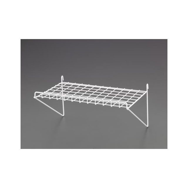 エスコ 160x360x220mm ネットパネル用ネット棚 ESCO