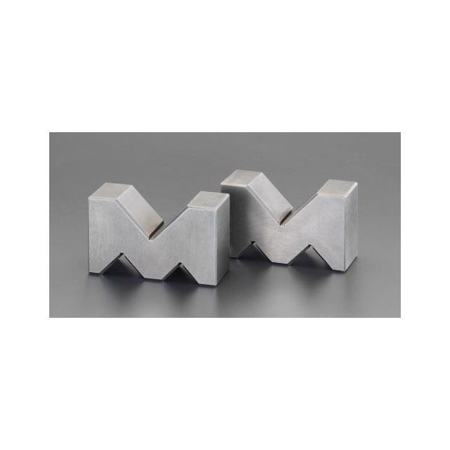 エスコ 75x 38x 25mm Vブロック（A型・機械仕上） ESCO