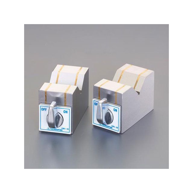 エスコ 70x38x50mm/66N V型マグネットブロック（2個） ESCO