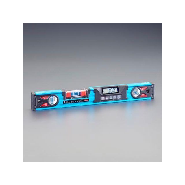 エスコ 600mm デジタルアルミレベル（マグネット付/防水） ESCO バイク 車 自動車 自転車の通販は