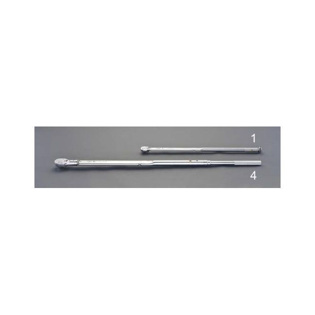 エスコ 100-850N・m（ 1”DR） ラチェット式 トルクレンチ ESCO