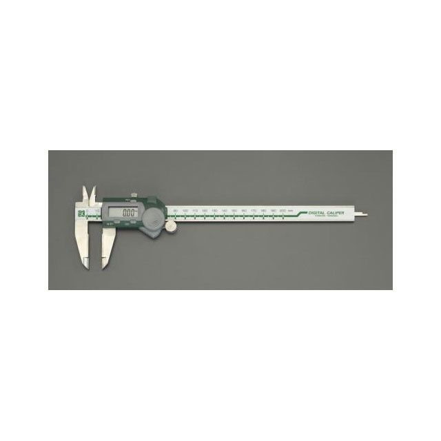 エスコ 200mm デジタルノギス（超硬付） ESCO バイク 車 自動車 自転車の通販は