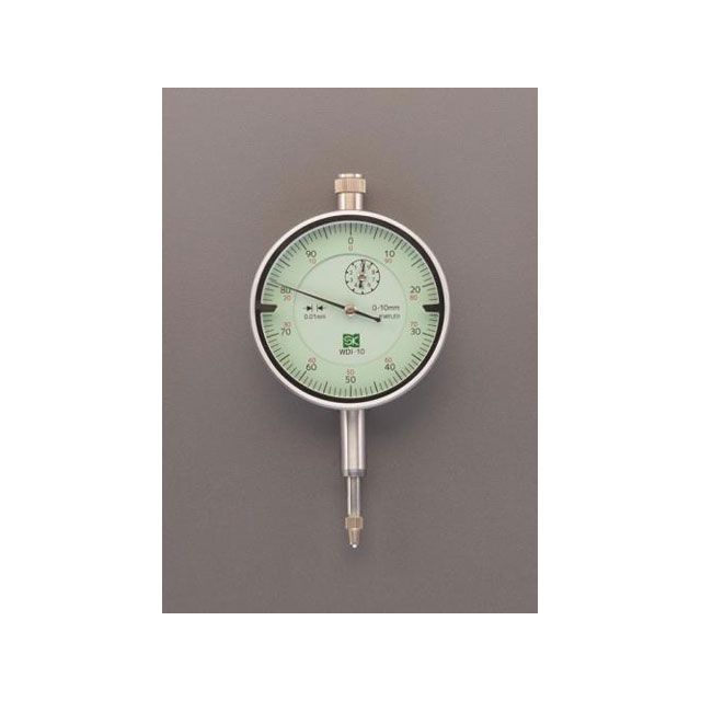 エスコ 10mm/0.01/58mm ダイアルゲージ ESCO バイク 車 自動車 自転車の通販は