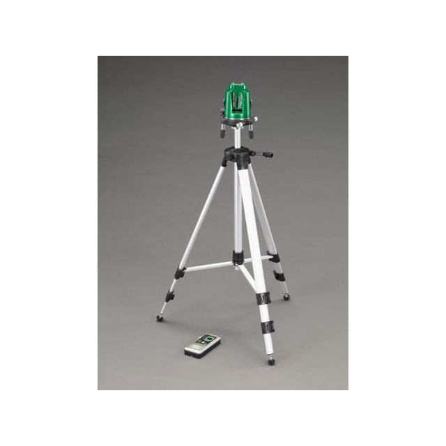 エスコ レーザー墨出し器（グリーンレーザー/三脚・受光器） ESCO