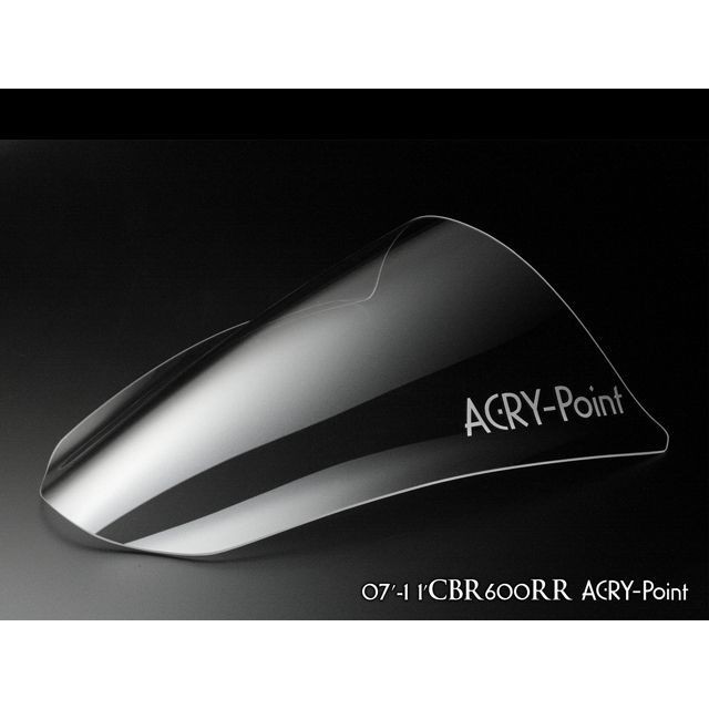 アクリポイント CBR600RR CBR600RR 2007-2011用スクリーン レーシング（クリア） ACRY-Point バイクの通販は