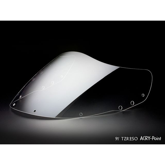 アクリポイント TZR250 TZR250 1991-2000用スクリーン ストリート（クリア） ACRY-Point バイクの通販は 8,287円