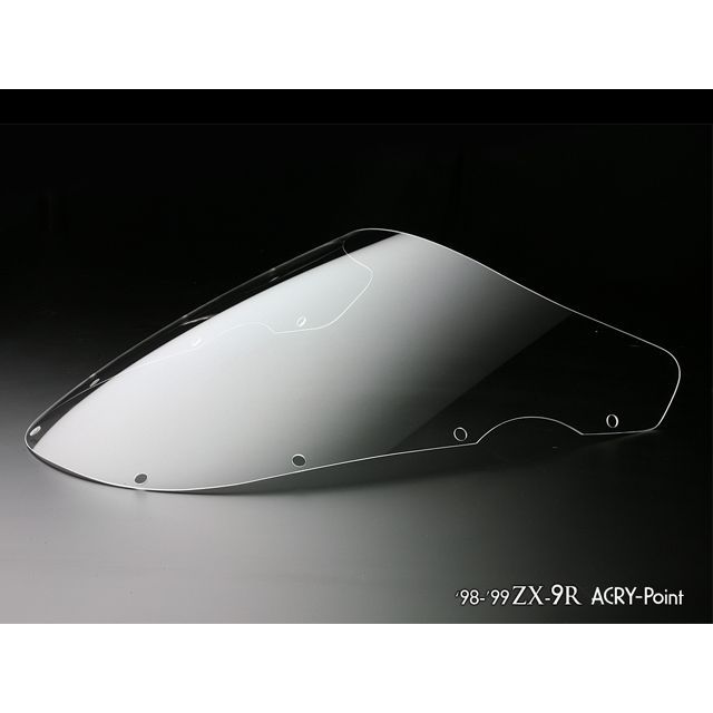 在庫状況かくにん アクリポイント ZX-9R ZX-9R 1998-1999用スクリーン ストリート