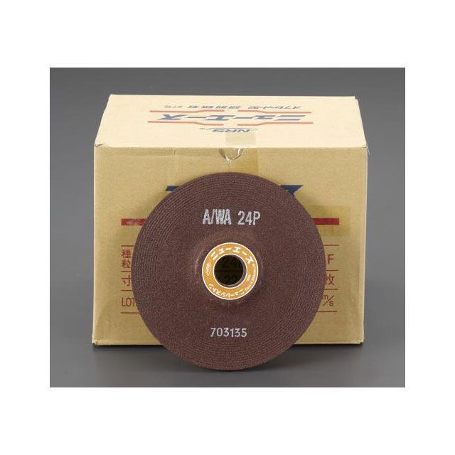エスコ 150x6mm/A/WA24P オフセット型砥石（25枚） ESCO