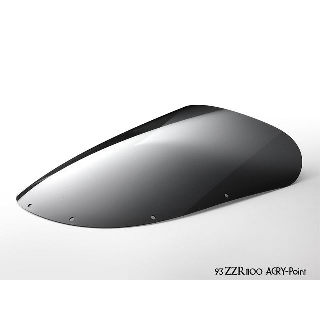 アクリポイント ZZR1100 ZZR1100 1993〜用スクリーン ストリート（スモーク） ACRY-Point バイクの通販は