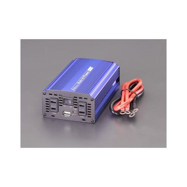 エスコ DC12V→AC100V/450W インバーター ESCO