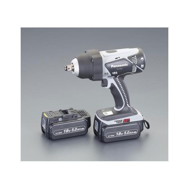 エスコ DC18V（1/2”DR）インパクトレンチ（充電式） ESCO