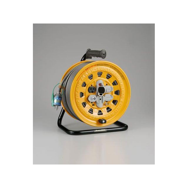 エスコ AC125V/15A/50m コードリール（漏電遮断付） ESCO バイク 車 自動車 自転車の通販は 66,754円