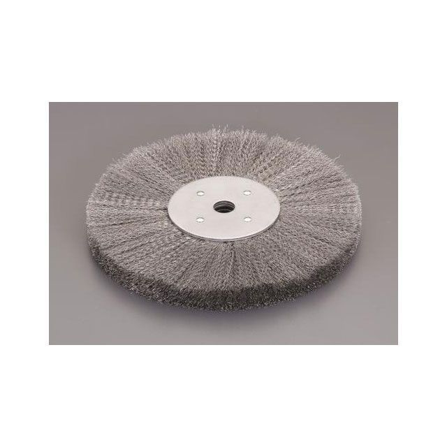 エスコ 250mm/19.0mmワイヤーホイール（フランジロック式/スチール製） ESCO