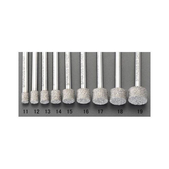 エスコ 16x10x60mm ダイヤモンドバー（6mm軸） ESCO 15,239円
