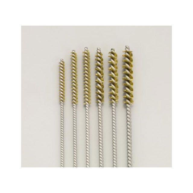 エスコ 6本組 ミニチュアブラシ（真鍮） ESCO バイク 車 自動車 自転車の通販は