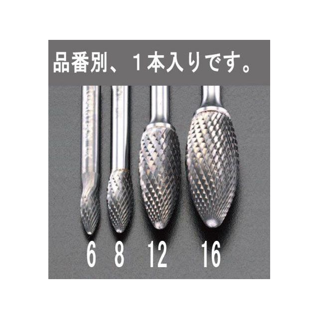 エスコ 12x32mm/6mm軸 超硬カッター ESCO 7,135円
