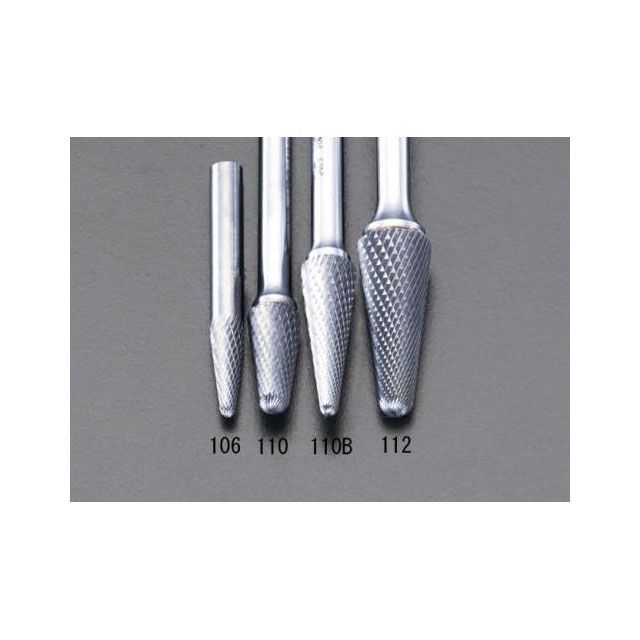 エスコ 6x19mm/6mm軸 Coated 超硬バー ESCO バイク 車 自動車 自転車の通販は