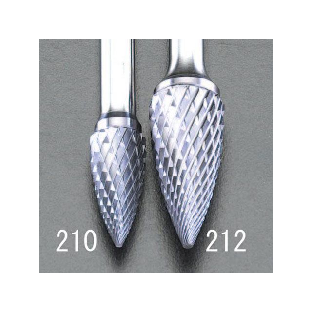 エスコ 12x25mm/6mm軸 Coated 超硬バー（重作業用） ESCO バイク 車 自動車 自転車の通販は 5,052円