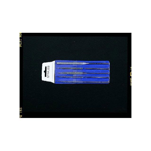 エスコ 140mm ダイヤモンドやすり（精密・5種・5本組） ESCO