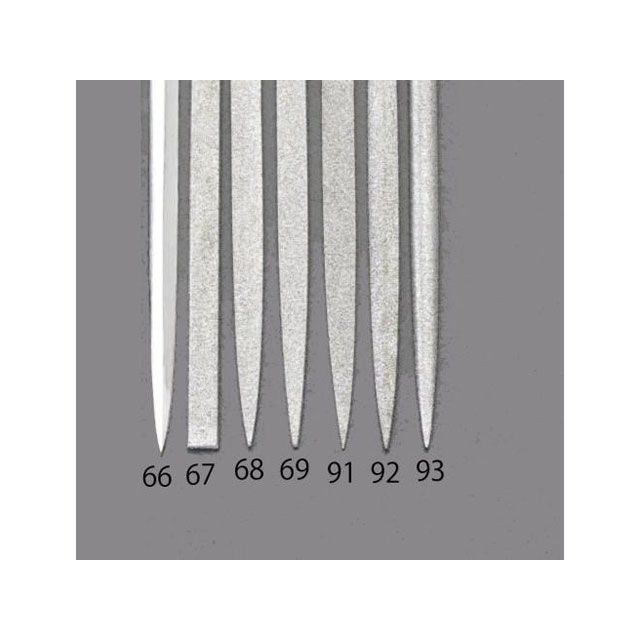 エスコ 140mm/#140 ダイヤモンドニードル鑢（菱形） ESCO