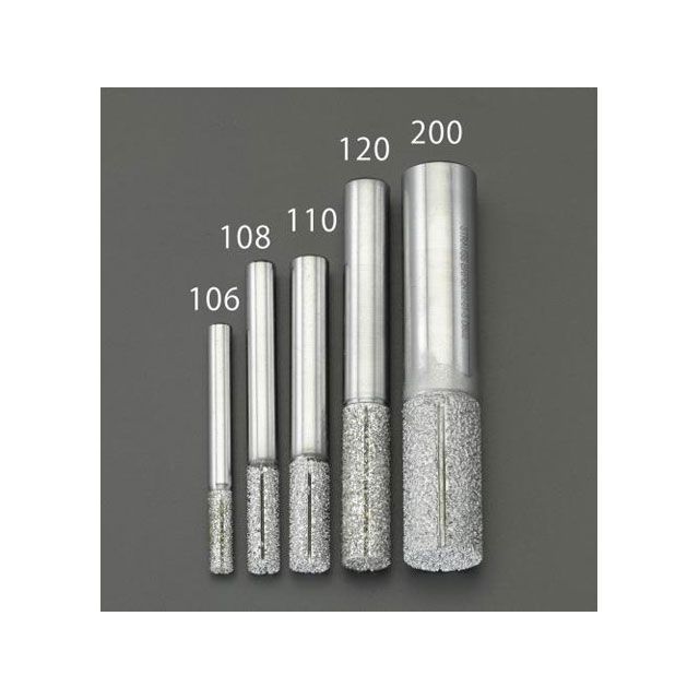 エスコ 6mm ダイヤモンドルーター（複合材用/円筒） ESCO