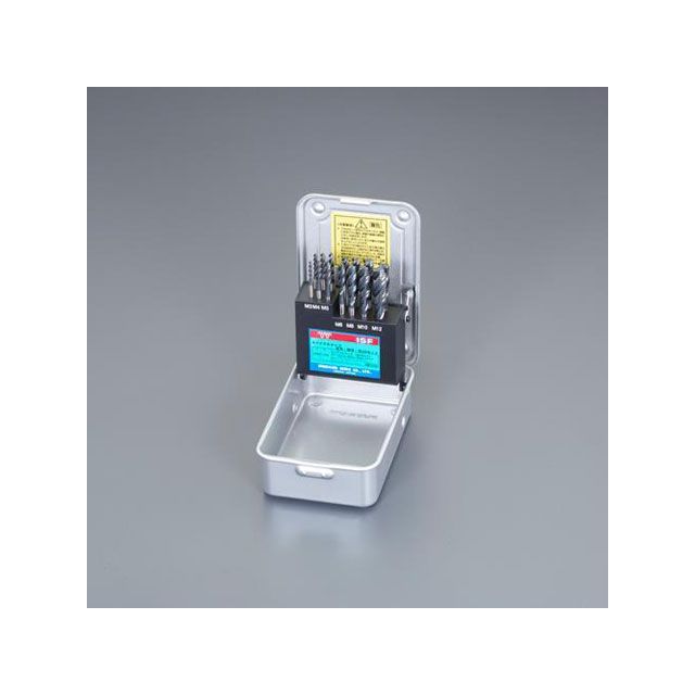 エスコ M3-M12 スパイラルタップセット（HSS） ESCO
