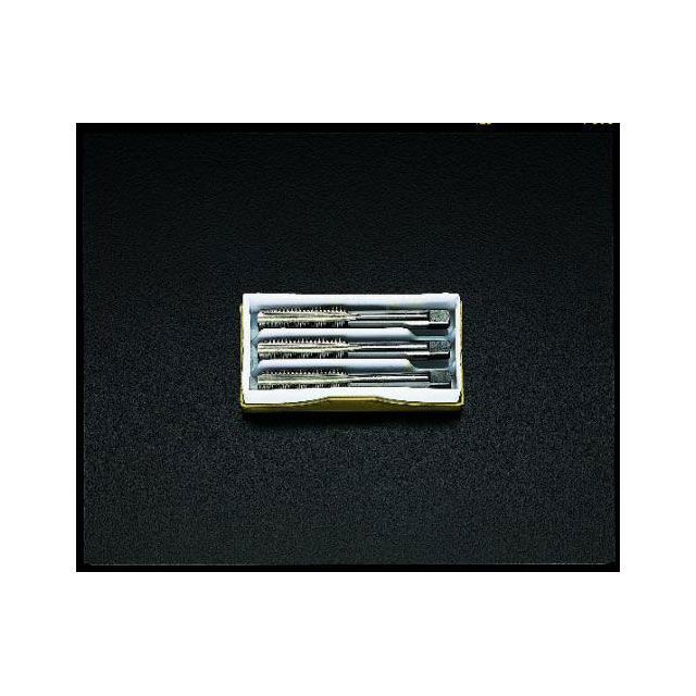 エスコ M12 x1.75 ハンドタップ3本組（HSS） ESCO