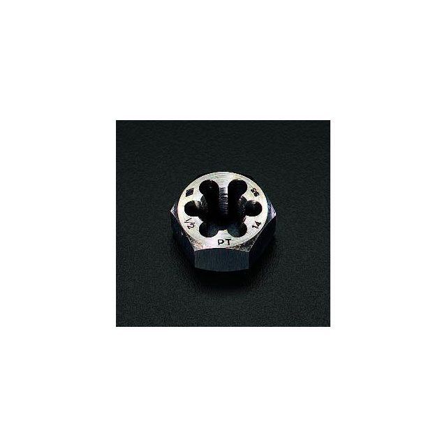 エスコ 1/2”x14 六角ダイス（PT/SKS2） ESCO