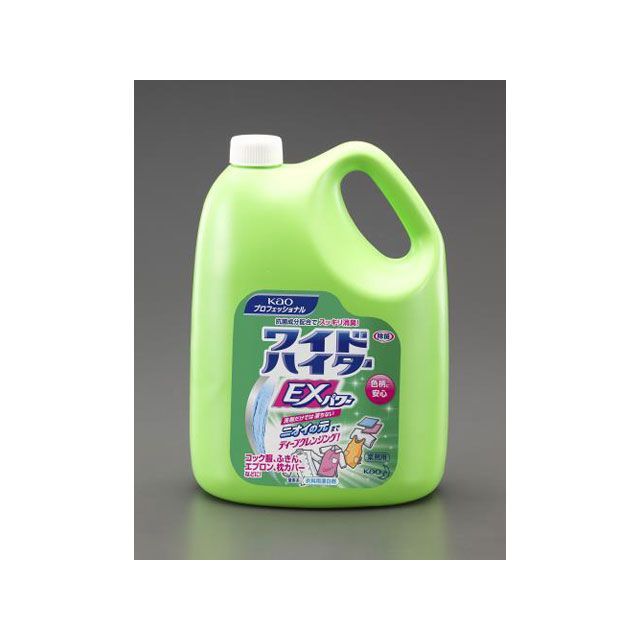 エスコ 4.5Lx4コ 衣類用酸素系漂白剤（ワイドハイターEXプロ） ESCO 9,676円