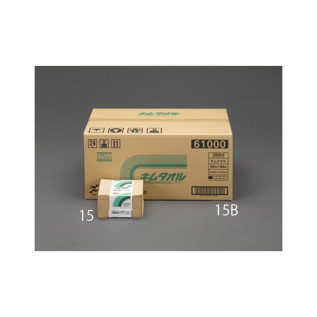 エスコ 380x330mm 工業用ワイパー（24束） ESCO 10,246円