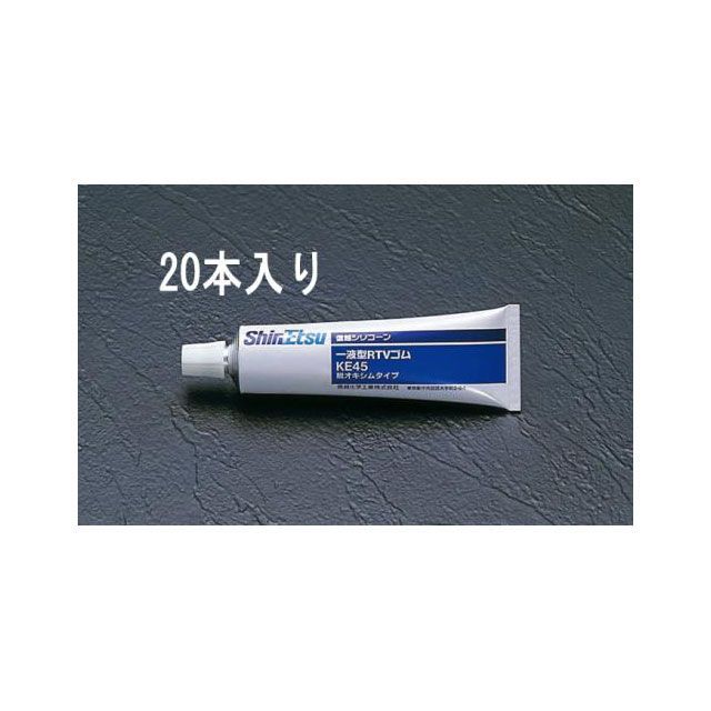 エスコ 100g シリコ−ンシーラント（ホワイト/20本） ESCO