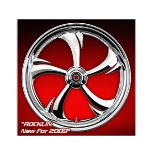 部品屋K&amp;W 汎用 ROCKLIN/RENEGADE WHEELS 材質 ポリッシュ サイズ 19×2.15in K&amp;W