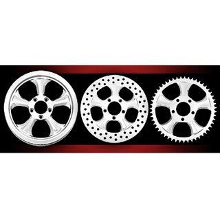 部品屋K&W 汎用 MULTI-PICE TAHOE/RENEGADE WHEELS 材質 クローム