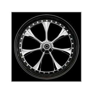 部品屋K&W 汎用 MULTI-PICE PHOENIX/RENEGADE WHEELS 材質：クロームメッキ サイズ：17×6.25in K&W …の通販は