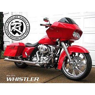 部品屋K&W 汎用 WHISTLER/RENEGADE WHEELS 材質 ポリッシュ サイズ 17×6.25in K&W バイク