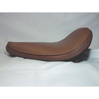 部品屋K&amp;W 汎用 ソロシート プレーンタイプ カラー 薄茶 K&amp;W_1