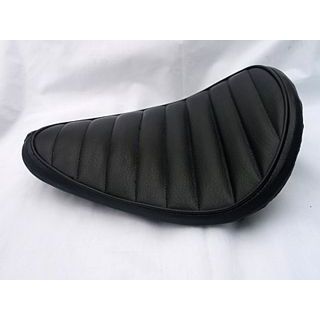 部品屋K&W 汎用 ソロシート タイプA カラー 黒 K&W バイク