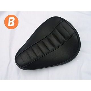 部品屋K&W 汎用 ソロシート タイプB カラー 黒 K&W バイクの通販は