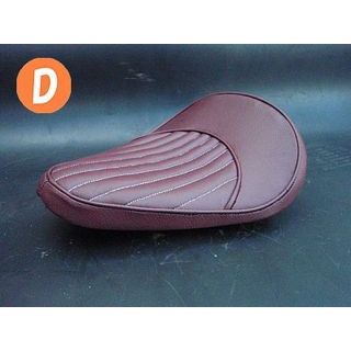部品屋K&W 汎用 ソロシート タイプD カラー 薄茶 K&W バイクの通販は