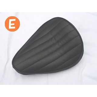 部品屋K&W 汎用 ソロシート タイプE カラー 赤茶 K&W バイクの通販は