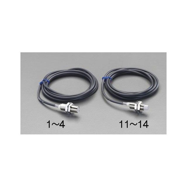 エスコ M 8/直流2線 近接センサー（ 4mm・非シールド） ESCO 7,729円