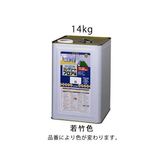 エスコ 14kg 水性・コンクリート床塗料（若竹色） ESCO バイク 車 自動車 自転車の通販は 17,092円