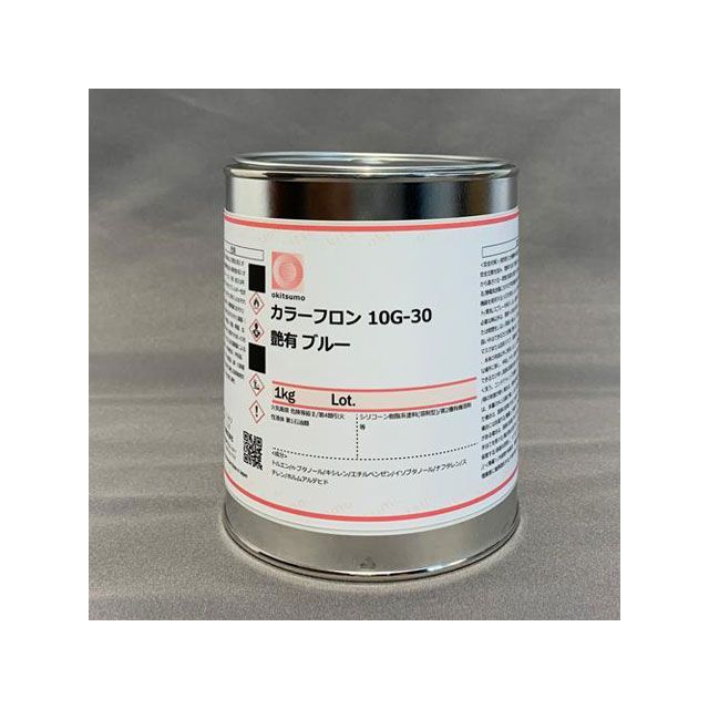 エスコ 1.0kg 耐熱塗料（艶あり・青） ESCO