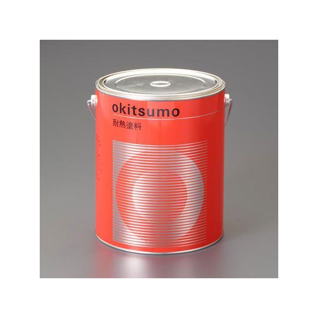 エスコ 3.0kg/600℃ 防錆耐熱塗料（シルバー） ESCO