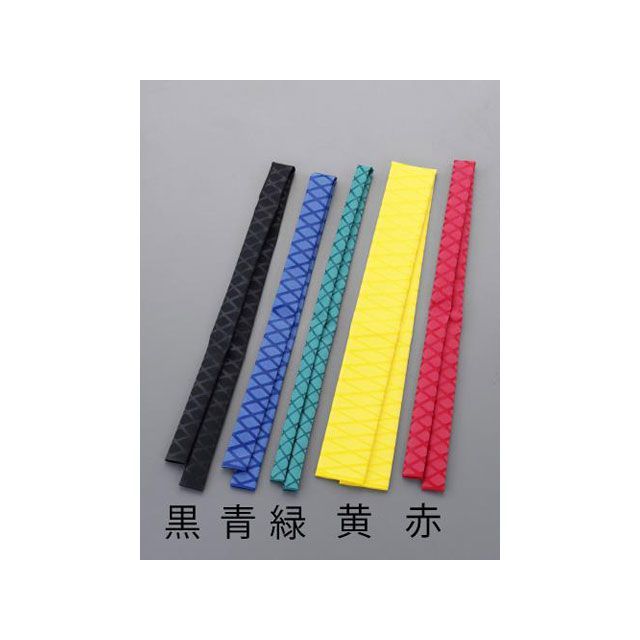 エスコ φ45mmx1.0m 滑り止めグリップ（熱収縮・緑） ESCO バイク 車 自動車 自転車の通販は 6,825円