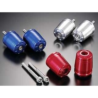 アグラス FZ-1N アルミバーエンド カラー レッド AGRAS バイクの通販は