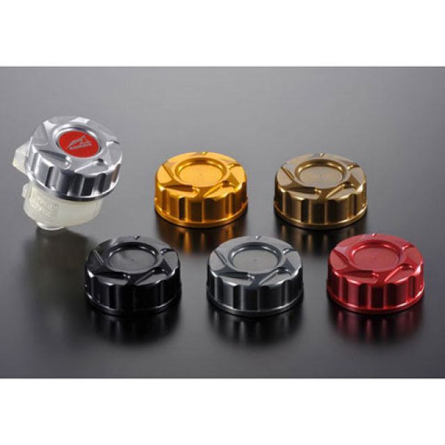 アグラス GSX-R1000 ZX-14R リザーバータンクキャップ クラッチ カラー ブラック AGRAS