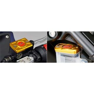 アグラス CBR250R CBR250RR マスターシリンダーキャップセット カラー チタン AGRAS